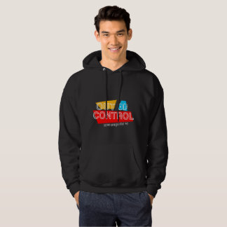 Out of Control – Bold Typography Statement Design Hoodie