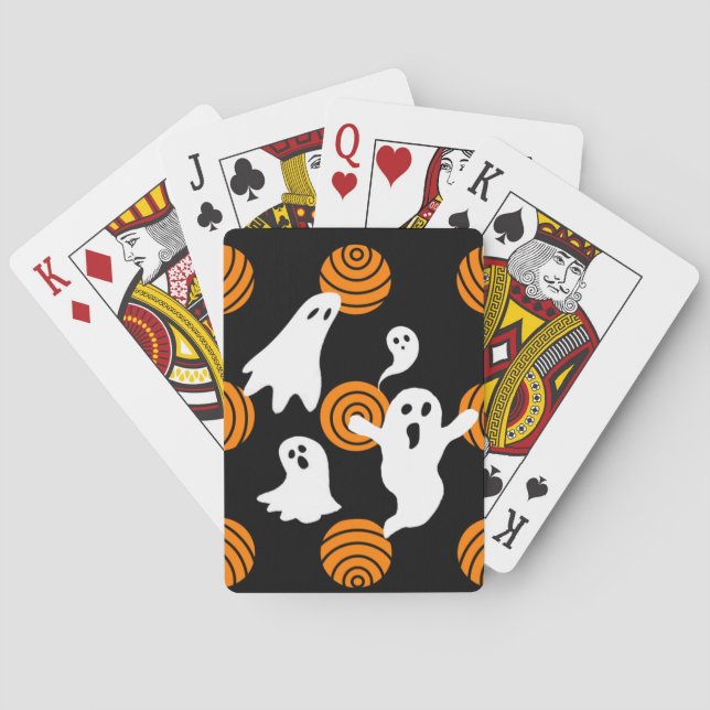 Out of Control Ghost Playing Cards (Back)