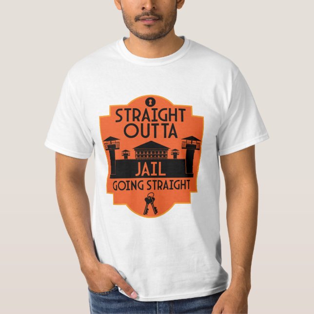 Out Of Jail Prison Release Gift Two-Tone Coffee Mu T-Shirt (Front)