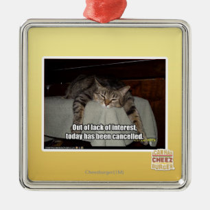 Out of lack of interest metal tree decoration