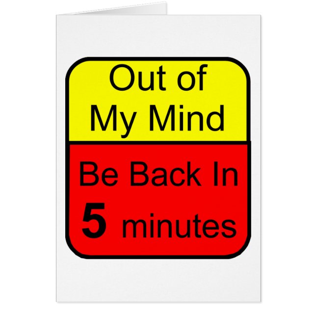 Out of My Mind (Front)