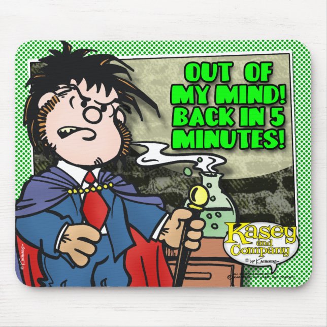 Out Of My Mind Mouse Mat (Front)