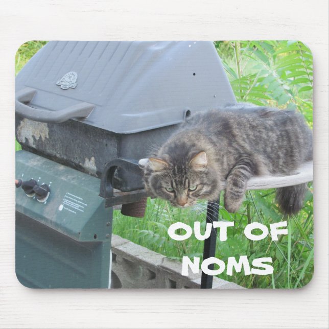 Out of Noms Mouse Mat (Front)