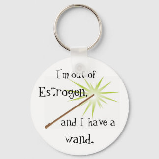 Out of Oestrogen Keychain