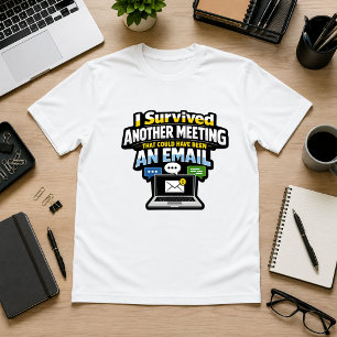Out of Office, Into the World Travel Humour	 T-Shirt