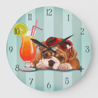 Out of Office Large Clock