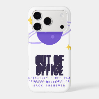 Out of Office Off Planet iPhone 17 Pro Slim Case