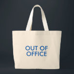 Out of Office Tote Bag<br><div class="desc">Get ready to hit the beach, explore new destinations, or simply unwind and relax with our stylish "Out of Office" Tote Bag for vacation! This spacious and versatile tote is the perfect companion for your well-deserved getaway. Designed with a fun and playful "Out of Office" message, it sets the mood...</div>