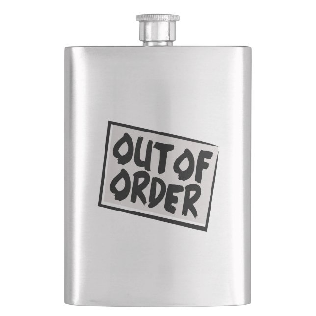 Out Of Order Flask (Front)