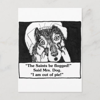 Out of Pie Postcard