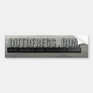Out Of Regs Bumper Sticker