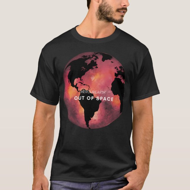 Out Of Space ... Mercurearth Mercury And Earth Hyb T-Shirt (Front)