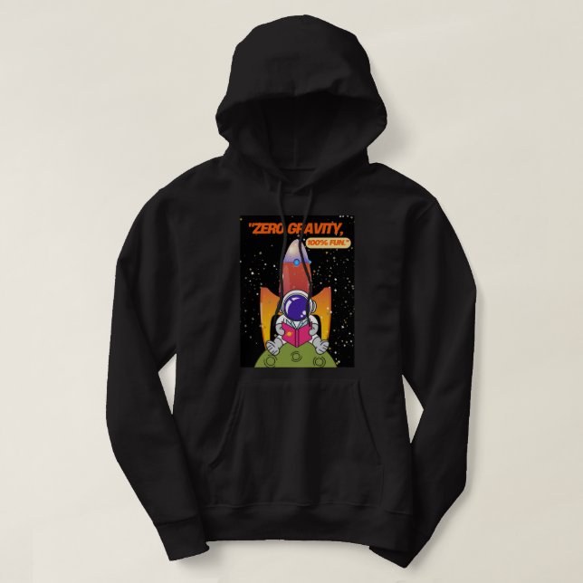 OUT OF SPACE QUOTE  HOODIE (Design Front)