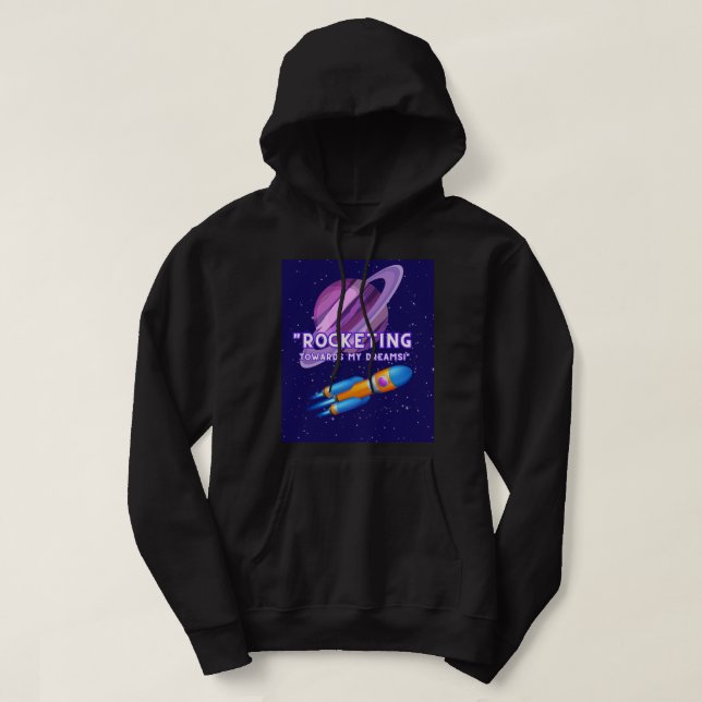 OUT OF SPACE QUOTE  HOODIE (Design Front)