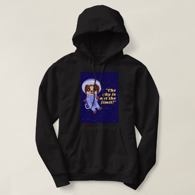 OUT OF SPACE QUOTE  HOODIE (Design Front)