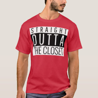 Out of the Closet Funny LGBTQ Pride T-Shirt