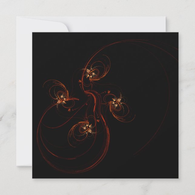 Out of the Dark Abstract Art (Front)