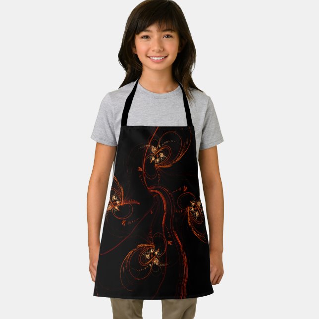 Out of the Dark Abstract Art Apron (Insitu)