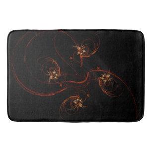 Out of the Dark Abstract Art Bath Mat