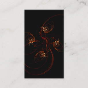 Out of the Dark Abstract Art Business Card