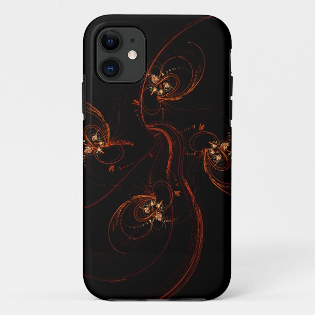 Out of the Dark Abstract Art Case-Mate iPhone Case (Back)
