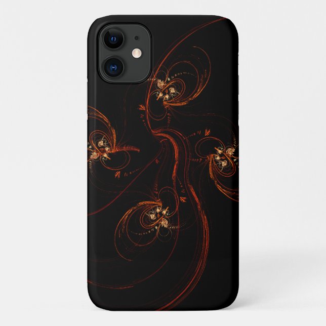 Out of the Dark Abstract Art Case-Mate iPhone Case (Back)