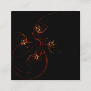 Out of the Dark Abstract Art Enclosure Card