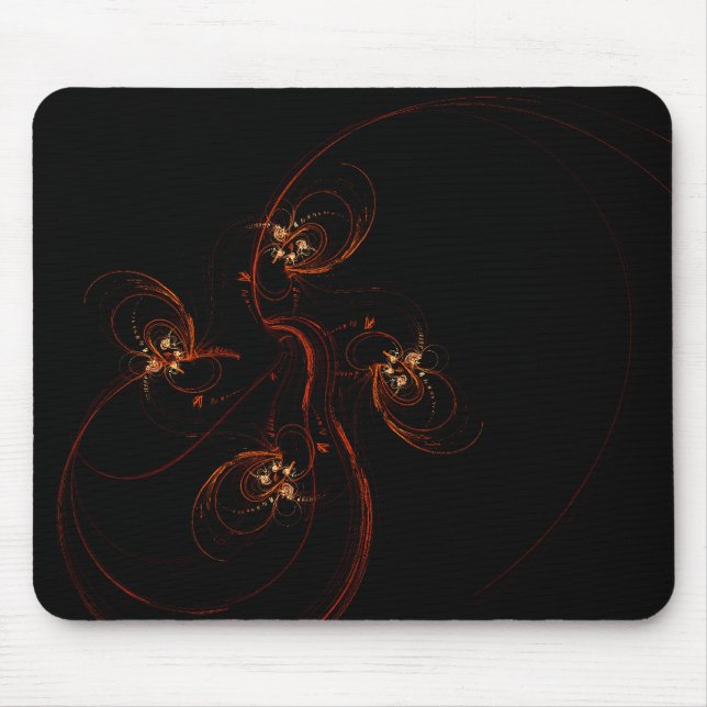 Out of the Dark Abstract Art Mousepad (Front)