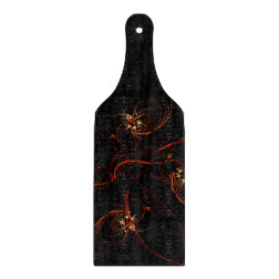 Out of the Dark Abstract Art Paddle Cutting Board