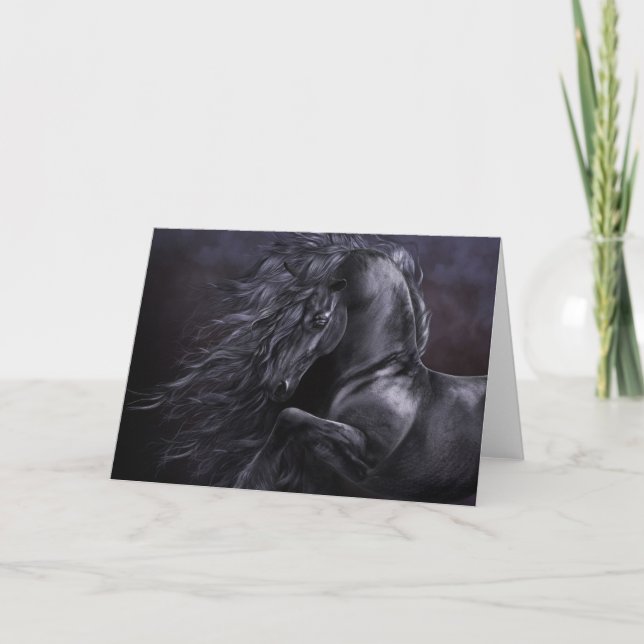 Out of the Night Greeting Card (Front)