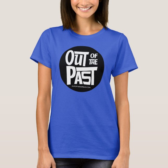 Out of the Past Black & Grey Muscle Tee (Front)