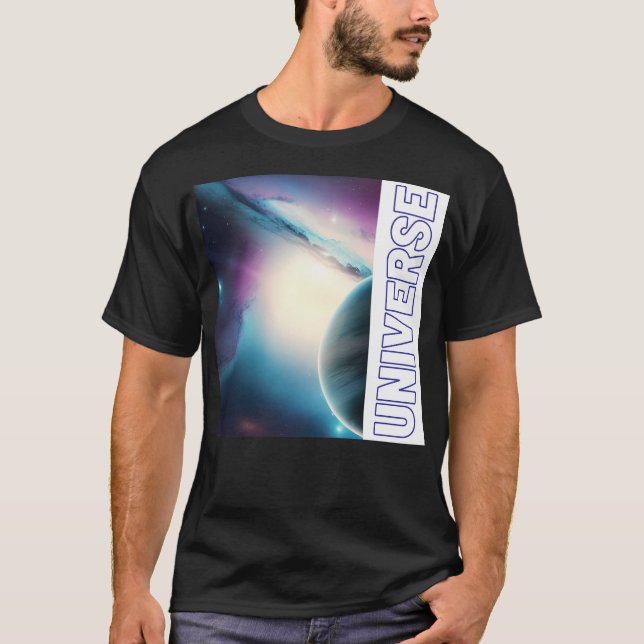 Out Of The World - Universe Graphics 16 T-Shirt (Front)