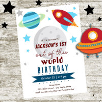 Out of This World 1st Birthday