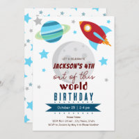 Out of This World 4th Birthday 