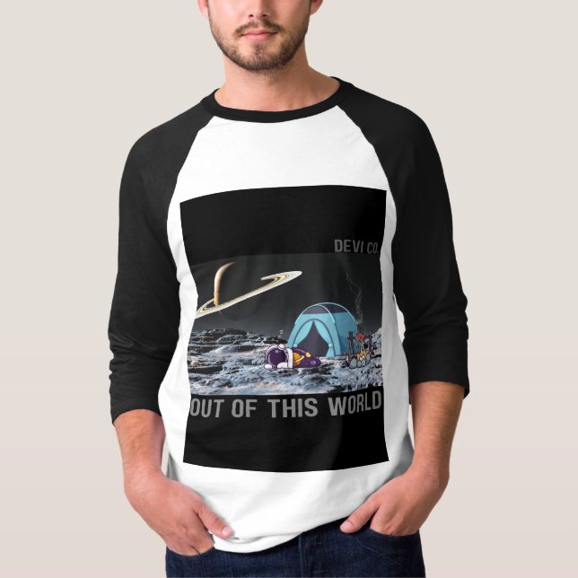 Out Of This World Camping - Devi Co. T-Shirt (Front)