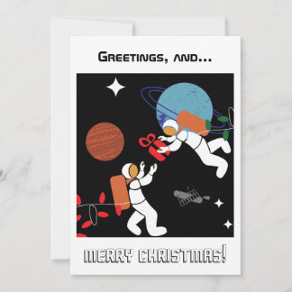 Out of this World Christmas Card