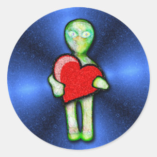 Out Of This World Classic Round Sticker