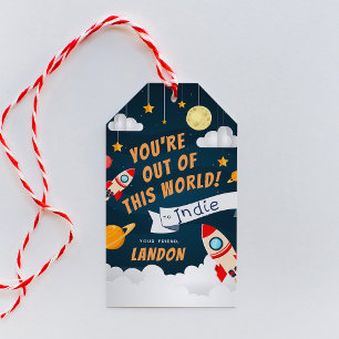 Out of This World Classroom Valentine's Day Gift Tags