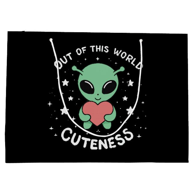 Out of This World Cuteness Large Gift Bag (Back)