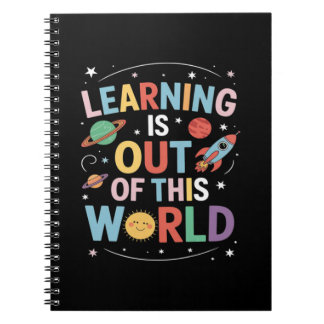 Out of This World Funny Trending Meme Quote Notebook