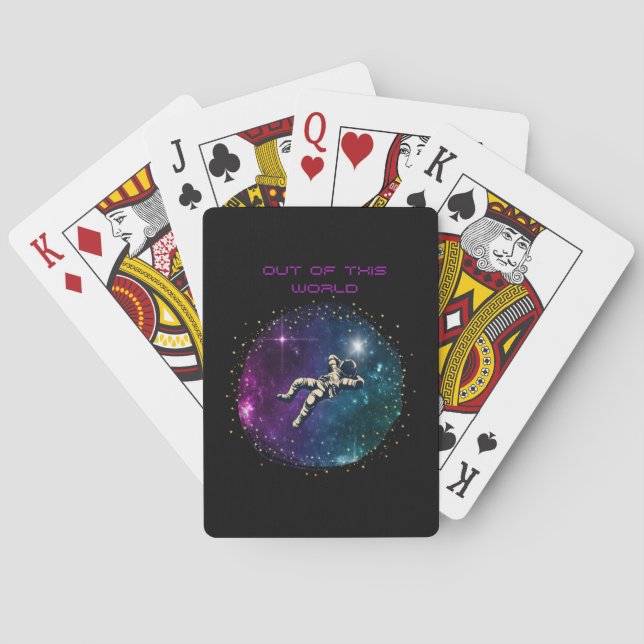 Out of This World GeneZ Quote Playing Cards (Back)