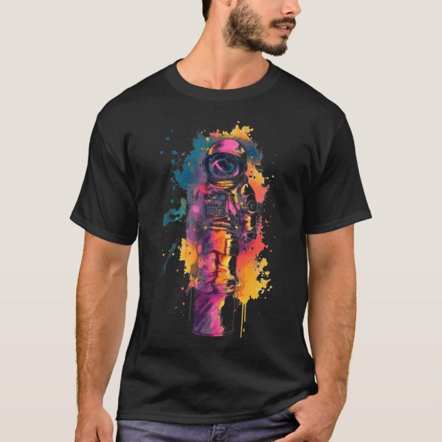 Out Of This World Graffiti Style T-Shirt (Front)