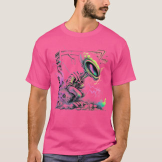 Out Of This World Graffiti Style T-Shirt