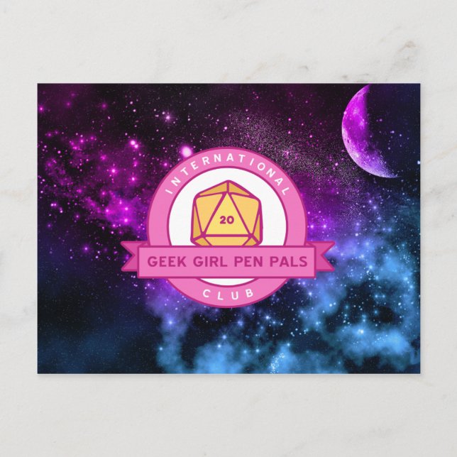 "Out of this World" IGGPPC Logo Postcard (Front)