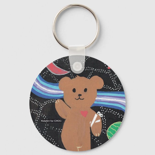 Out of This World - Kids Art for CHOC Key Ring (Front)