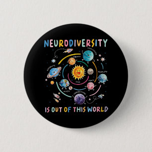 Out of This World Meme Viral Quote Meme 6 Cm Round Badge