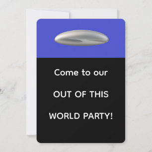 Out of This World Party Invitation