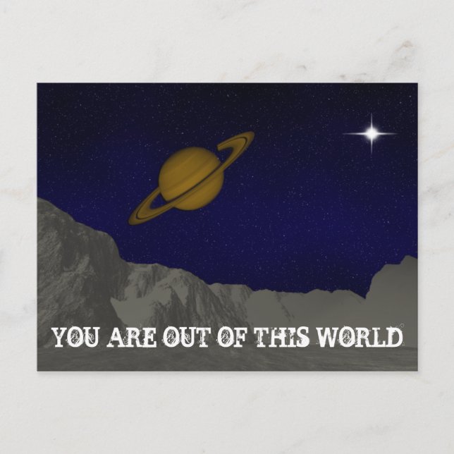 Out of this World Postcard (Front)