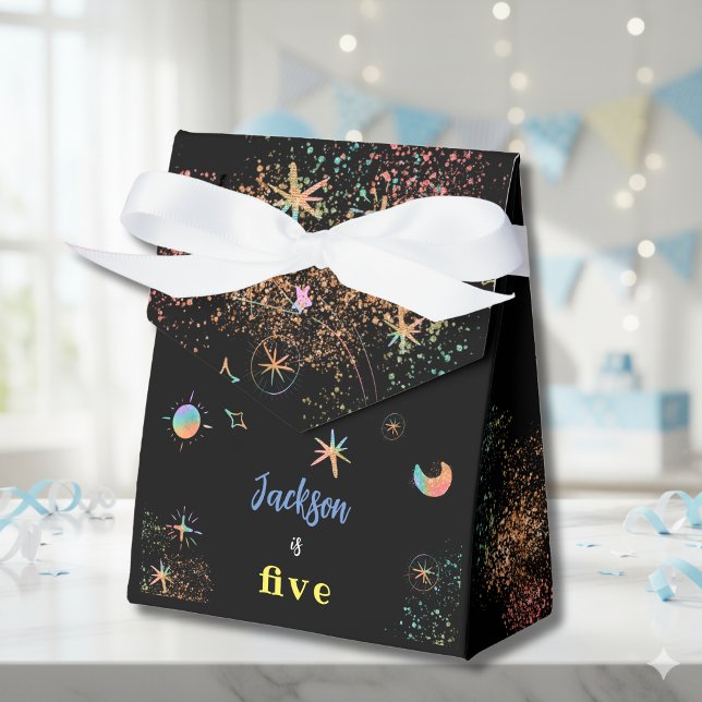 Out of this world space adventure kids birthday favour box (Creator Uploaded)