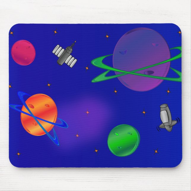 Out of this World Space Mousepad (Front)